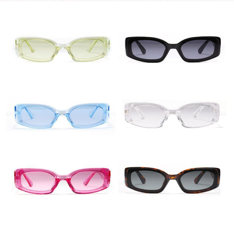Retro Style Candy Color Sunglasses